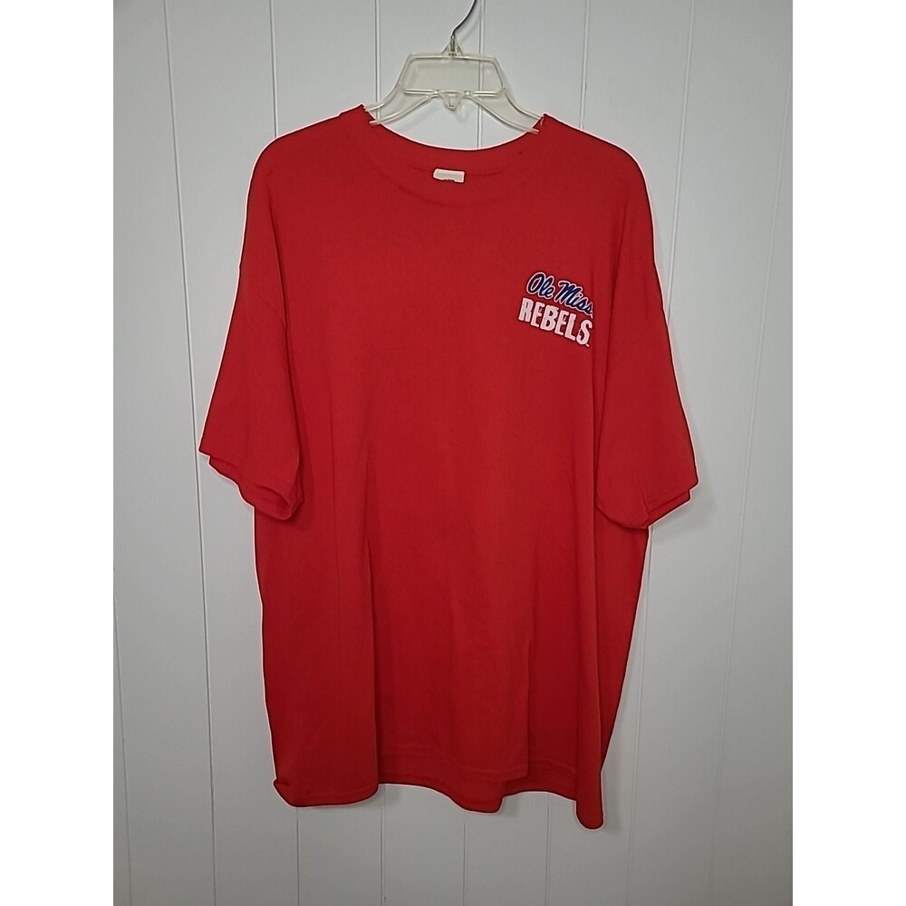 Ole Miss Rebels NCAA Tshirt Mens Size XL Red Short Sleeve "Don't Hate the Playa"